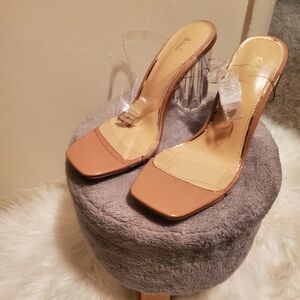 4-inch Tan Heels